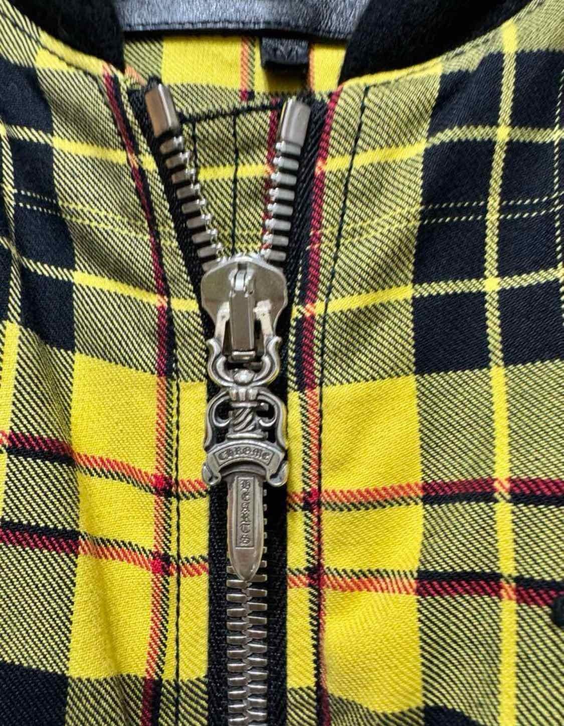 クロムハーツ マッティボーイ チョンパー チェック柄ジャケット M CHROME HEARTS クロムハーツ マッティボーイ チョンパー