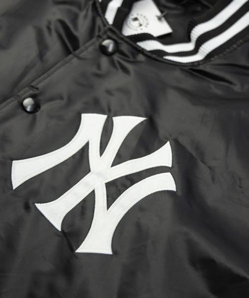 New York Yankees サテンジャケット MLB NEW YORK Yankees FANATICS/MLB- SATIN JACKETヤンキース