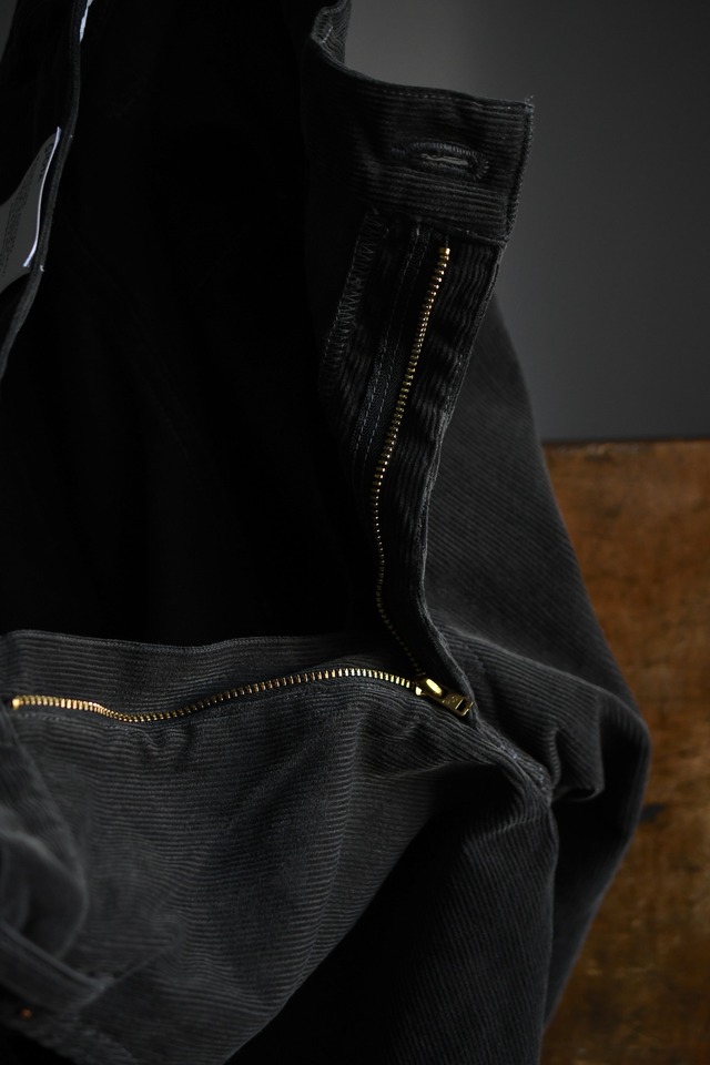 CIOTA / Baggy 5 Pocket Corduroy Pants (Charcoal)