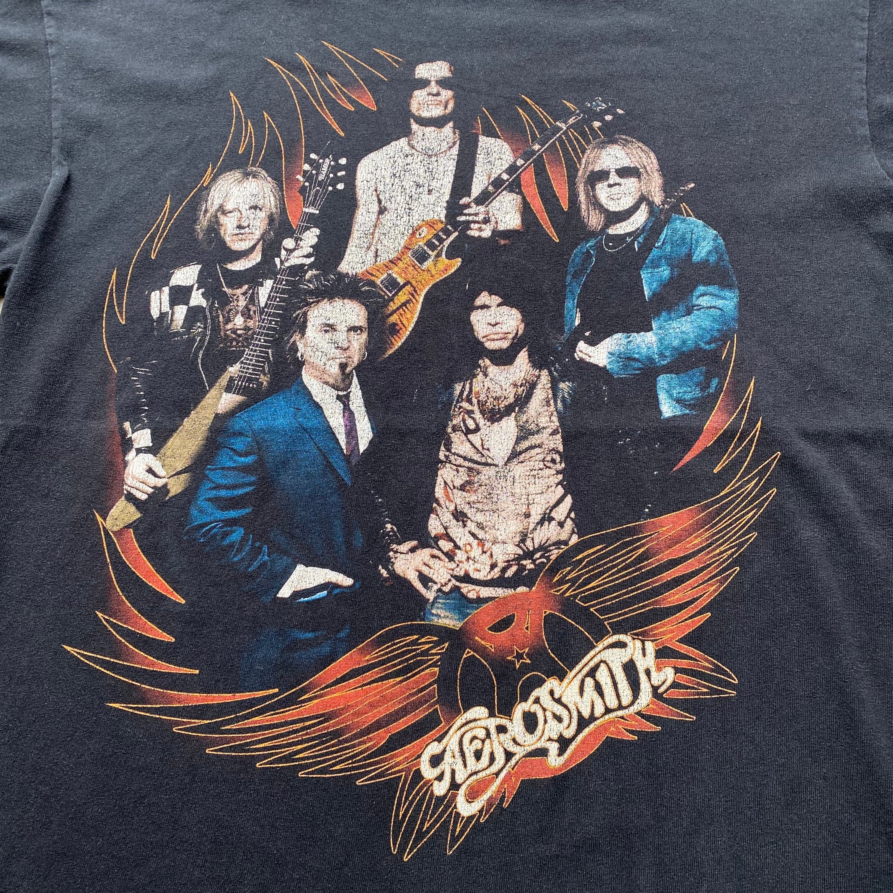 AEROSMITH エアロスミス WORLD TOUR 2009 バンドTシャツ