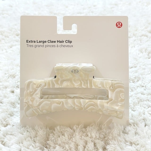 lululemon】ルルレモン Extra Large Claw Hair Clip ヘアクリップ 髪