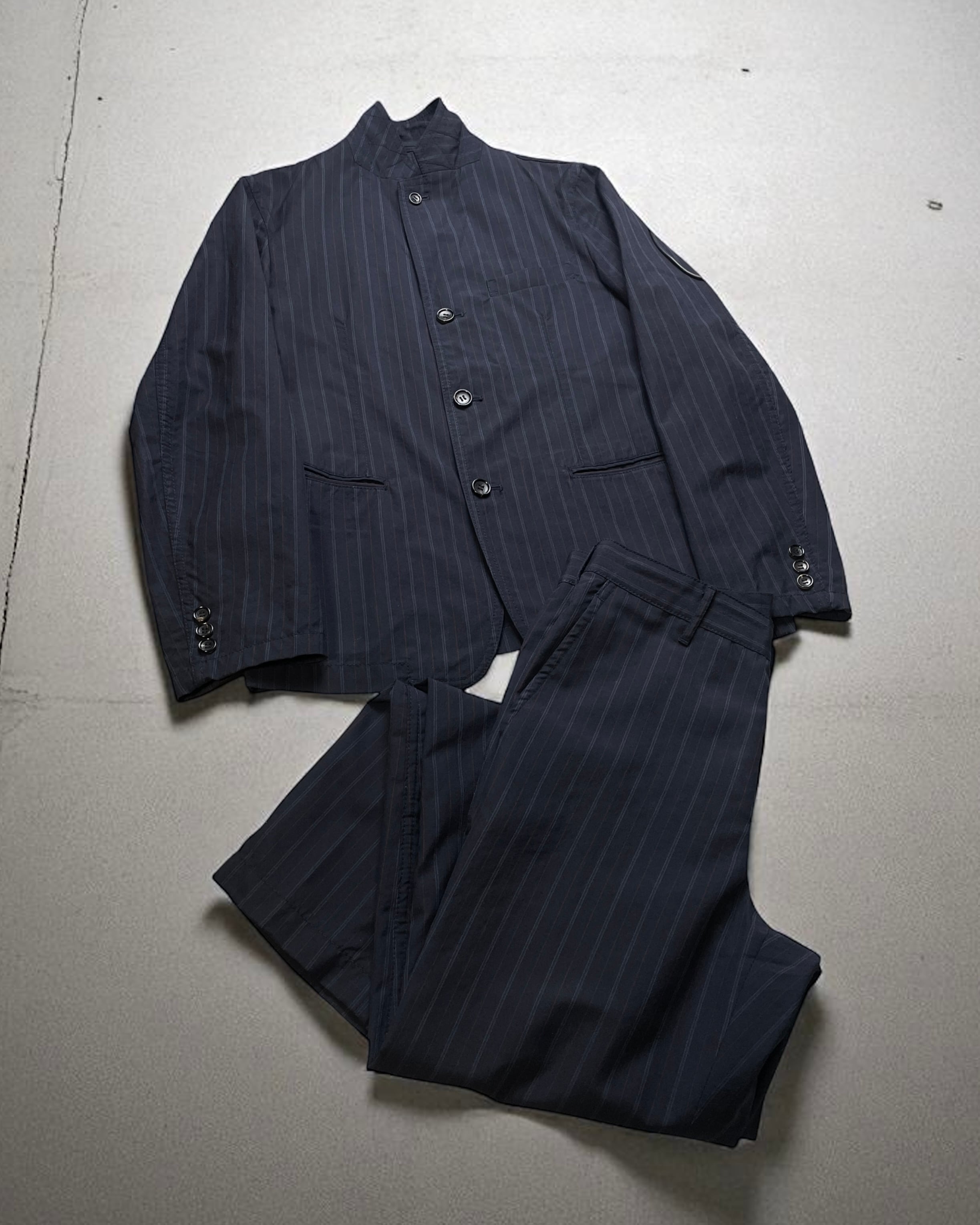 2004's Comme des Garçons Homme - Striped Wool Blend Suit