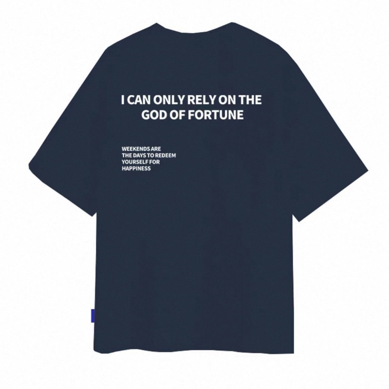 Message graphic oversized tee 1392 - 12