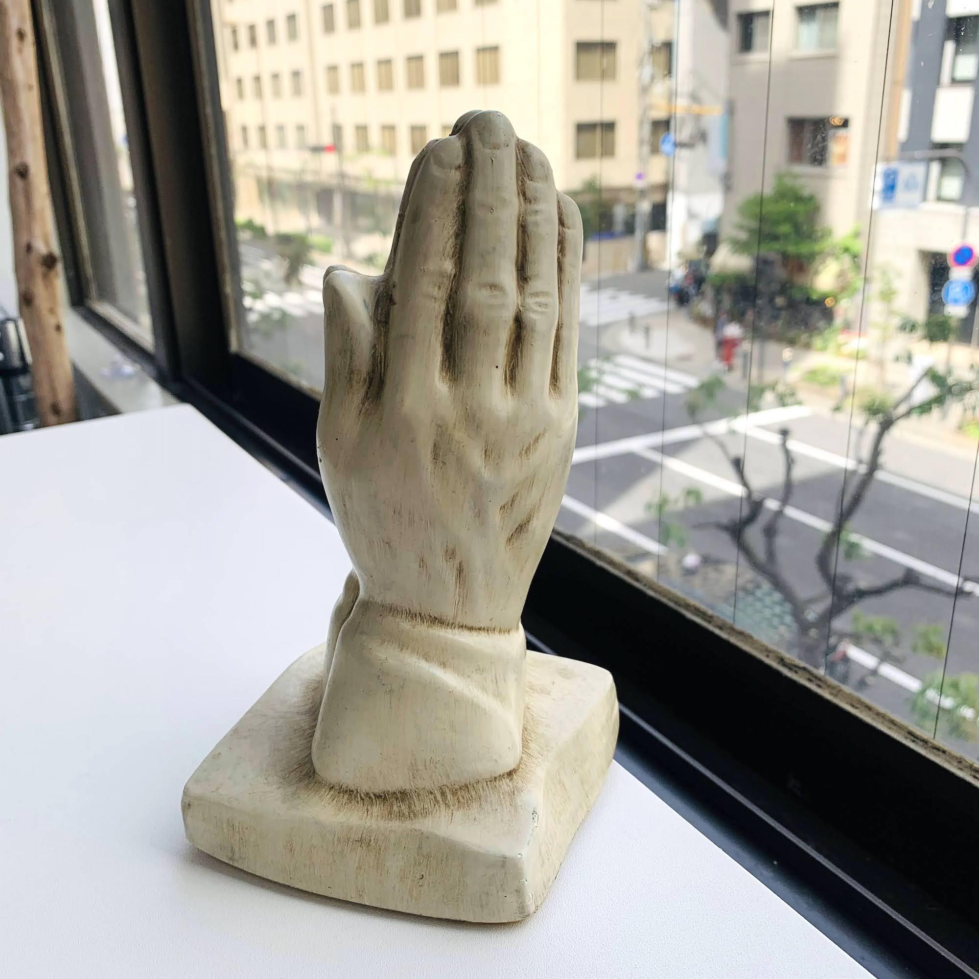 vintage praying hand 祈りの手 ハンド置物 | Milo Antiques & Vintage