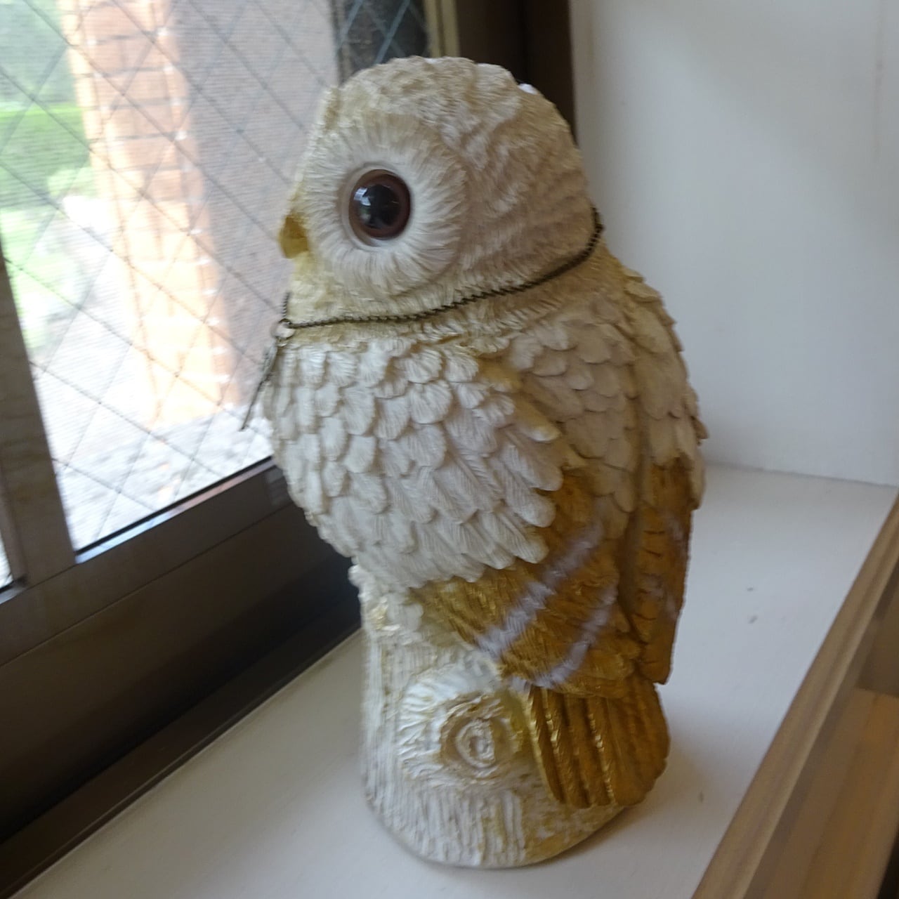 27.フクロウ貯金箱 | 伊豆高原アンティークジュエリーミュージアム