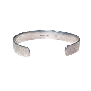vintage silver studs bangle set with onyx