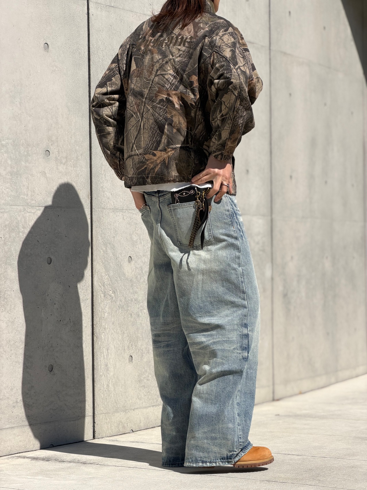 Classic Washed Loose Fit Denim