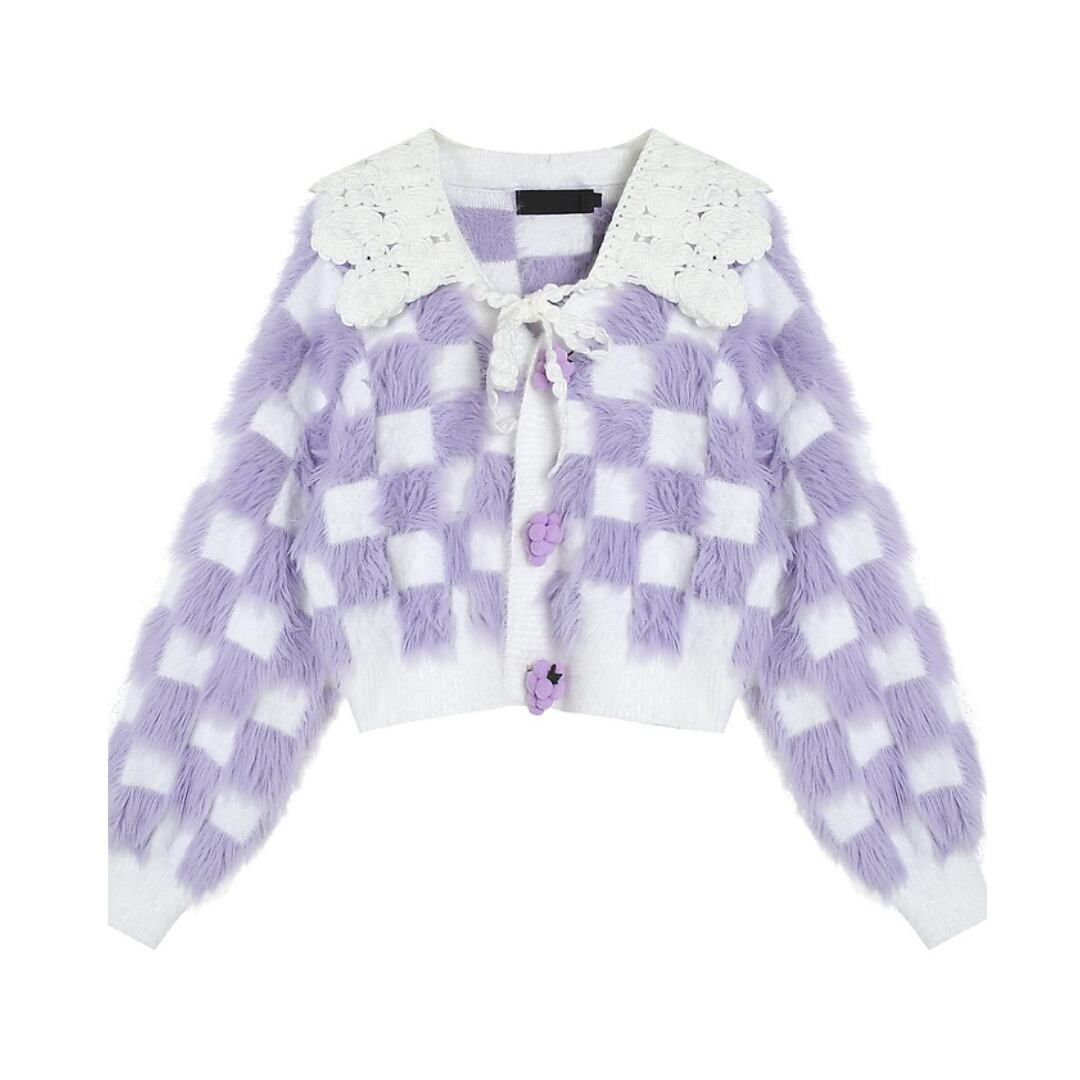 モフ永モフ実のモフ葡萄 Cardigan