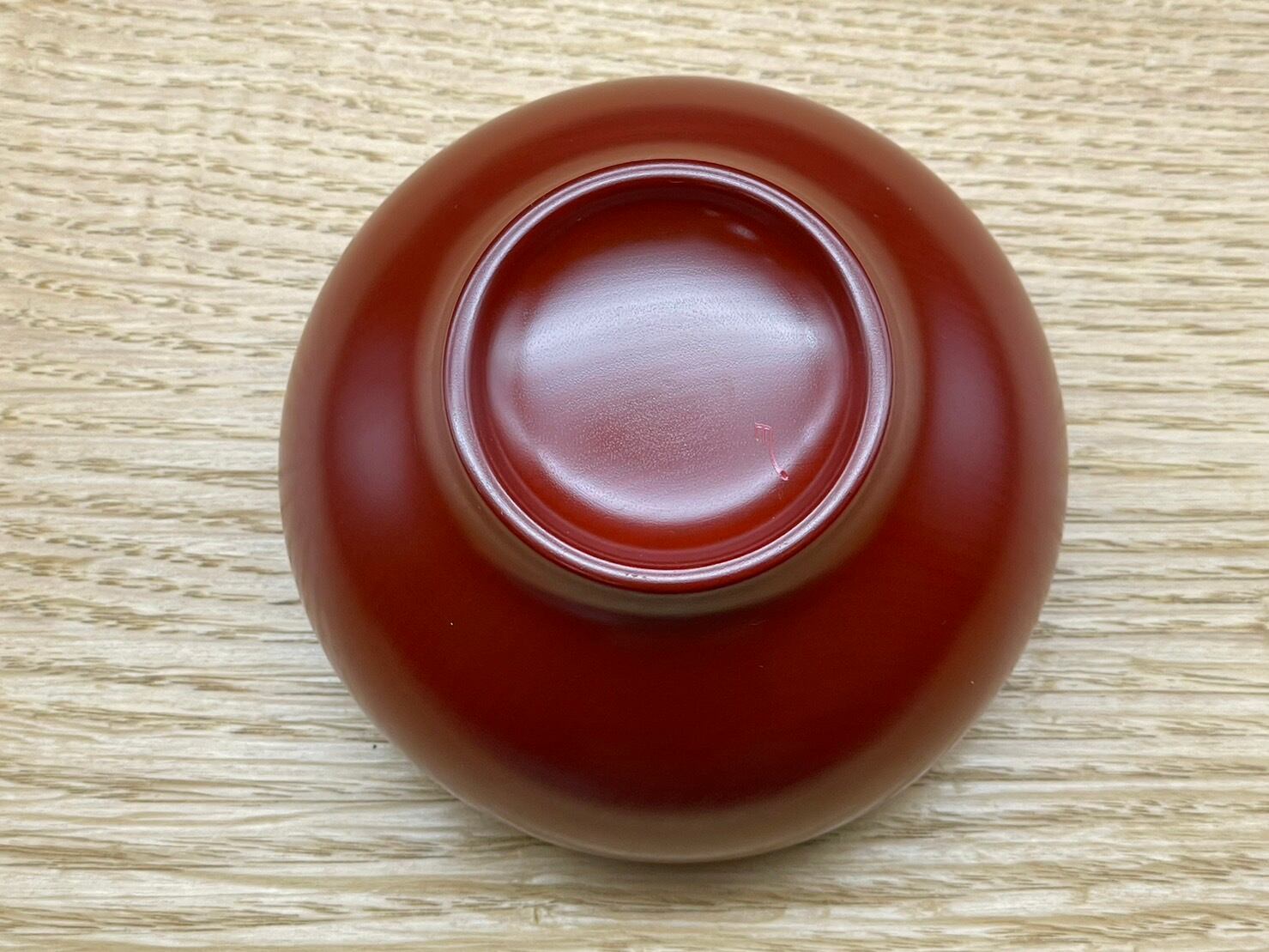 奥の麻衣子 はなまる小椀（赤） | しょうざんどう