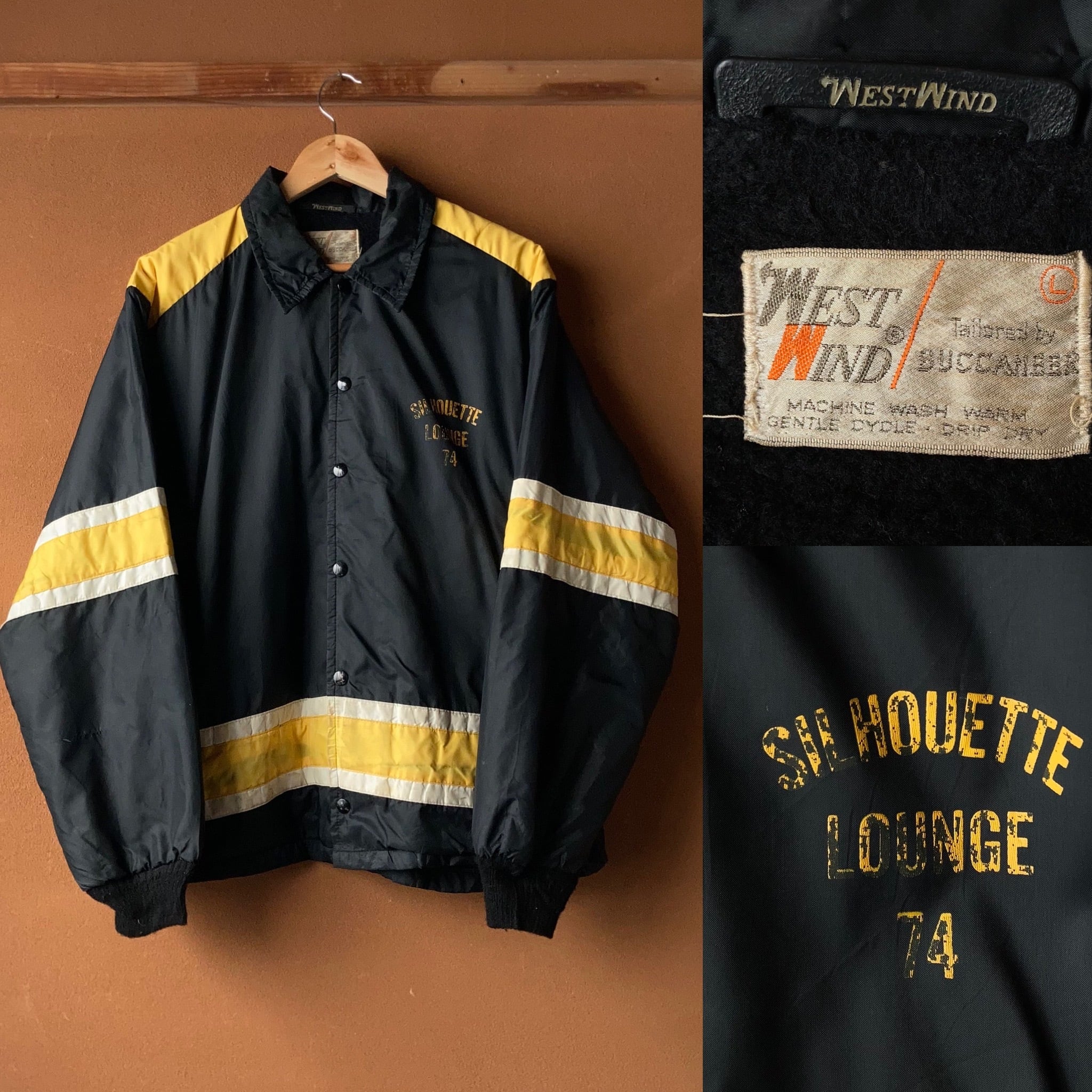 70~80's WEST WIND ナイロン切り替えジャケット ビンテージ SIZE L