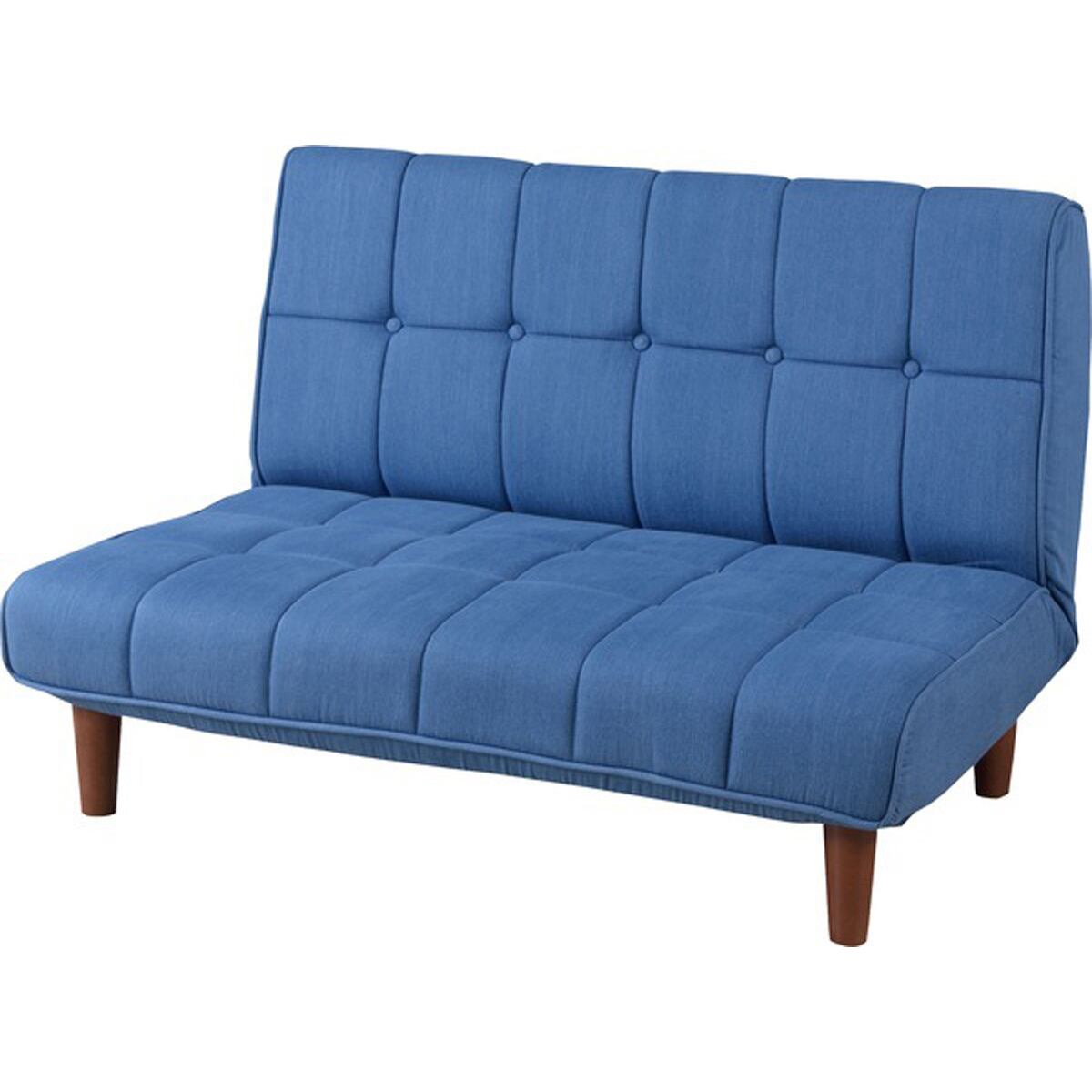 フロアソファ スチール コットン レーヨン ポケットコイル ポリエステル