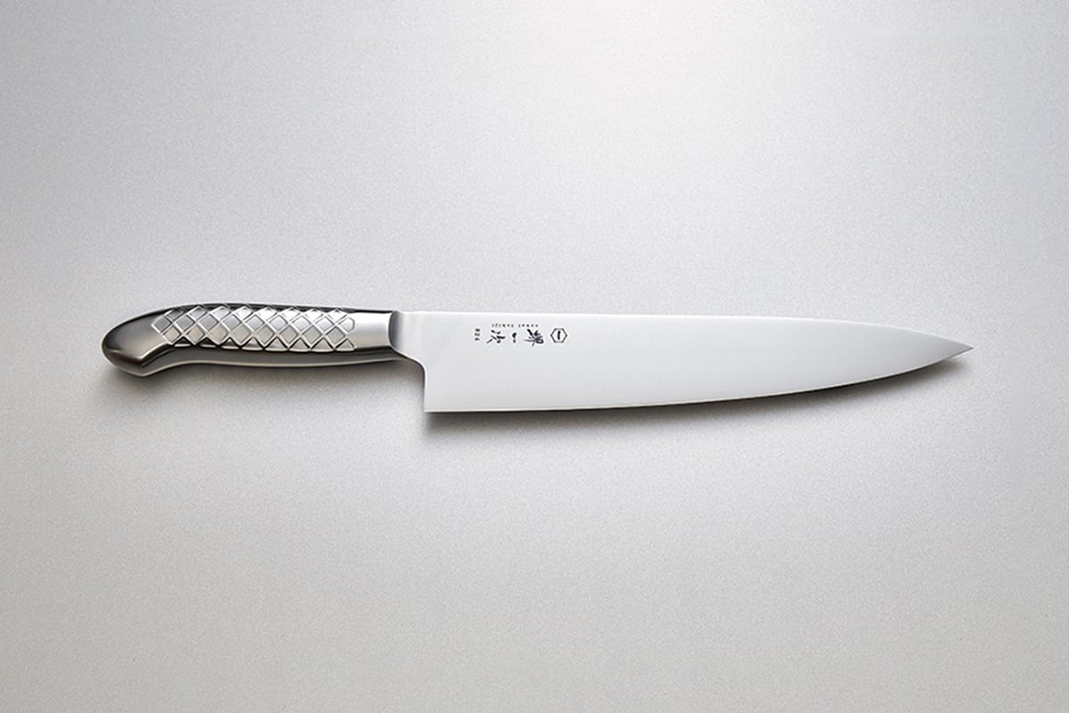 824 ステンハンドル　牛刀 240mm　ステンレス鋼　＃16060