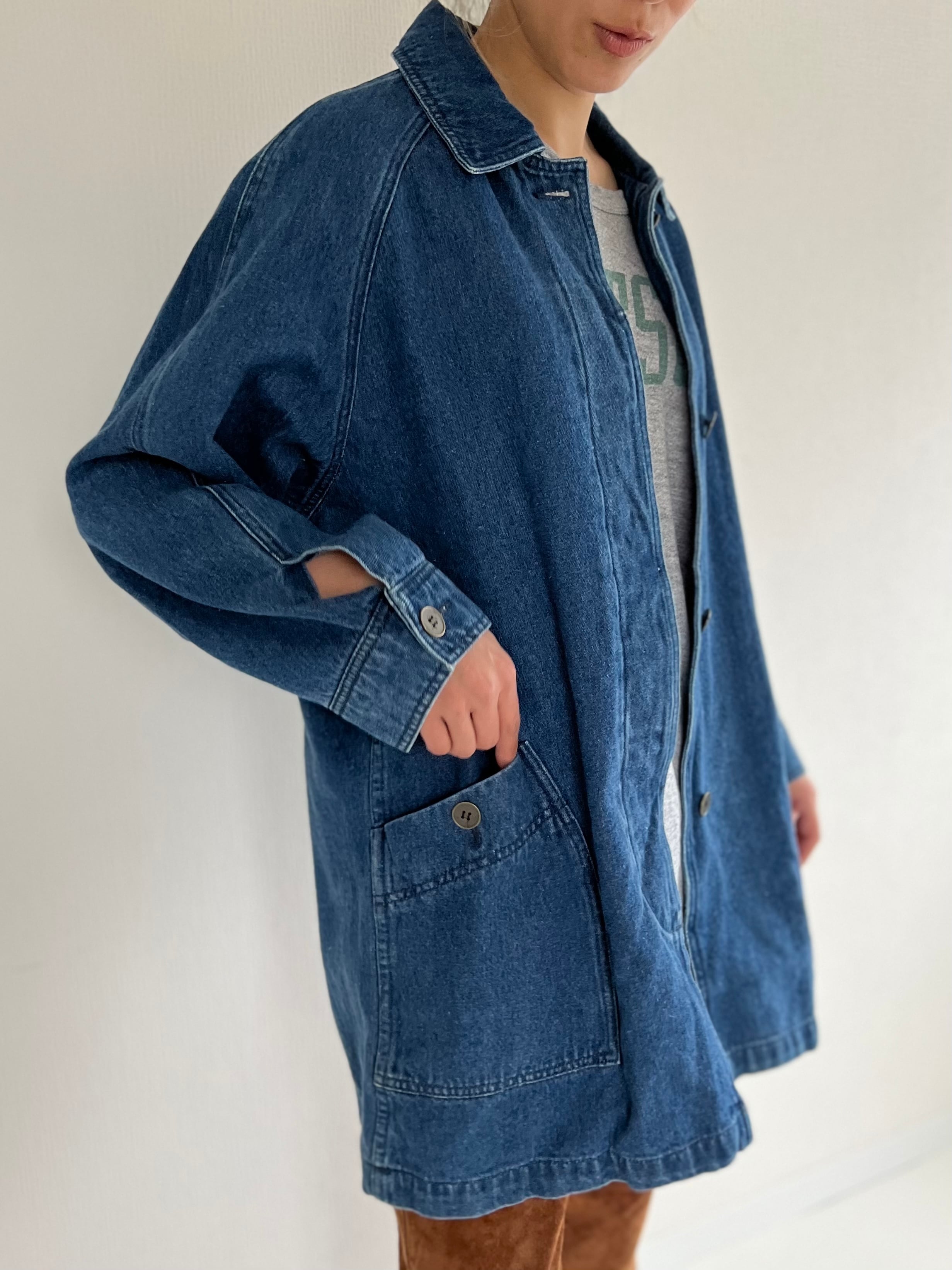 ジャケット・アウター 80's vintage eddie bauer denim jacket unisex】80's Vintage eddie bauer denim jacket | SISON