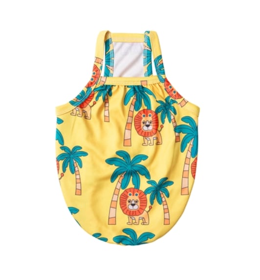 予約【andblank】Tropical Lion Bug Guard Cooling Sleeveless