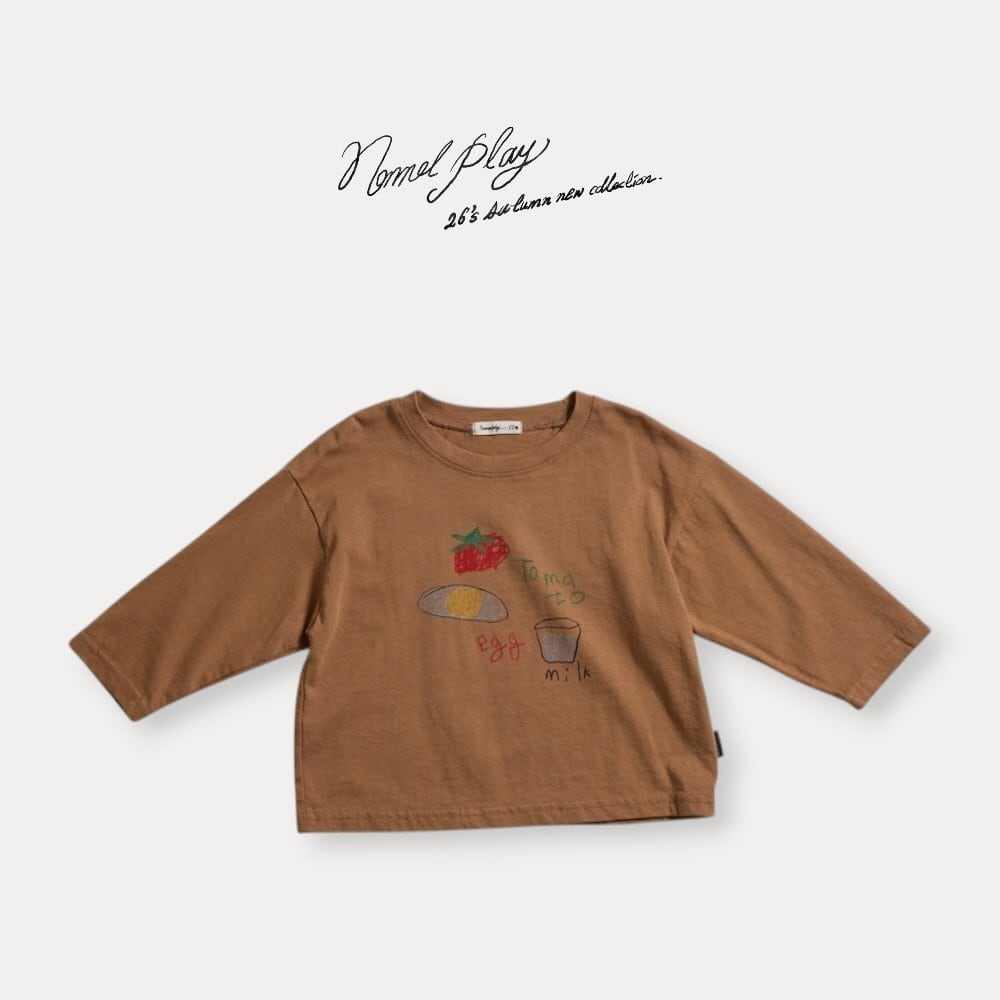 送料無料【予約】/ エッグTシャツ  /  normal play