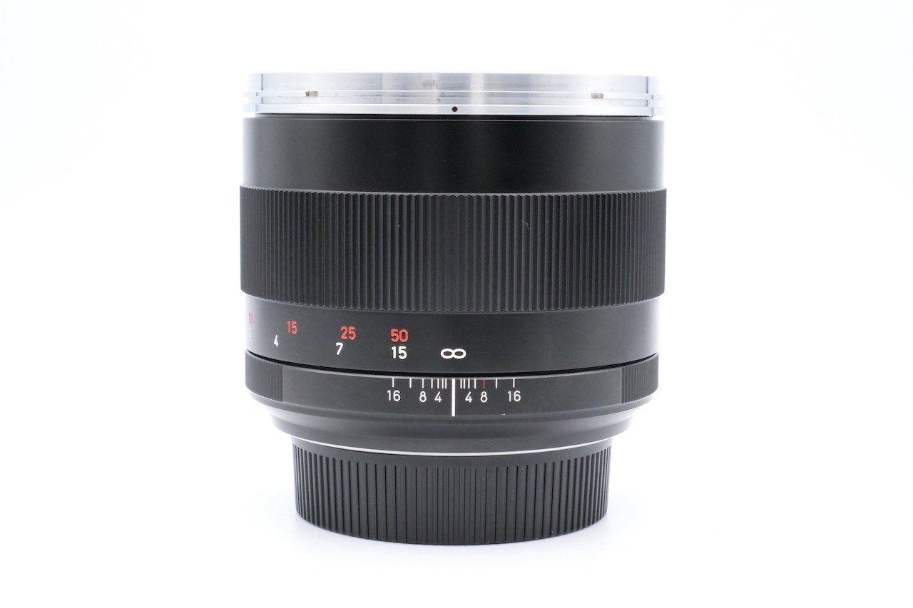 カールツァイス 85mm F1.4 ニコンFマウント(キャノンEF変換リング