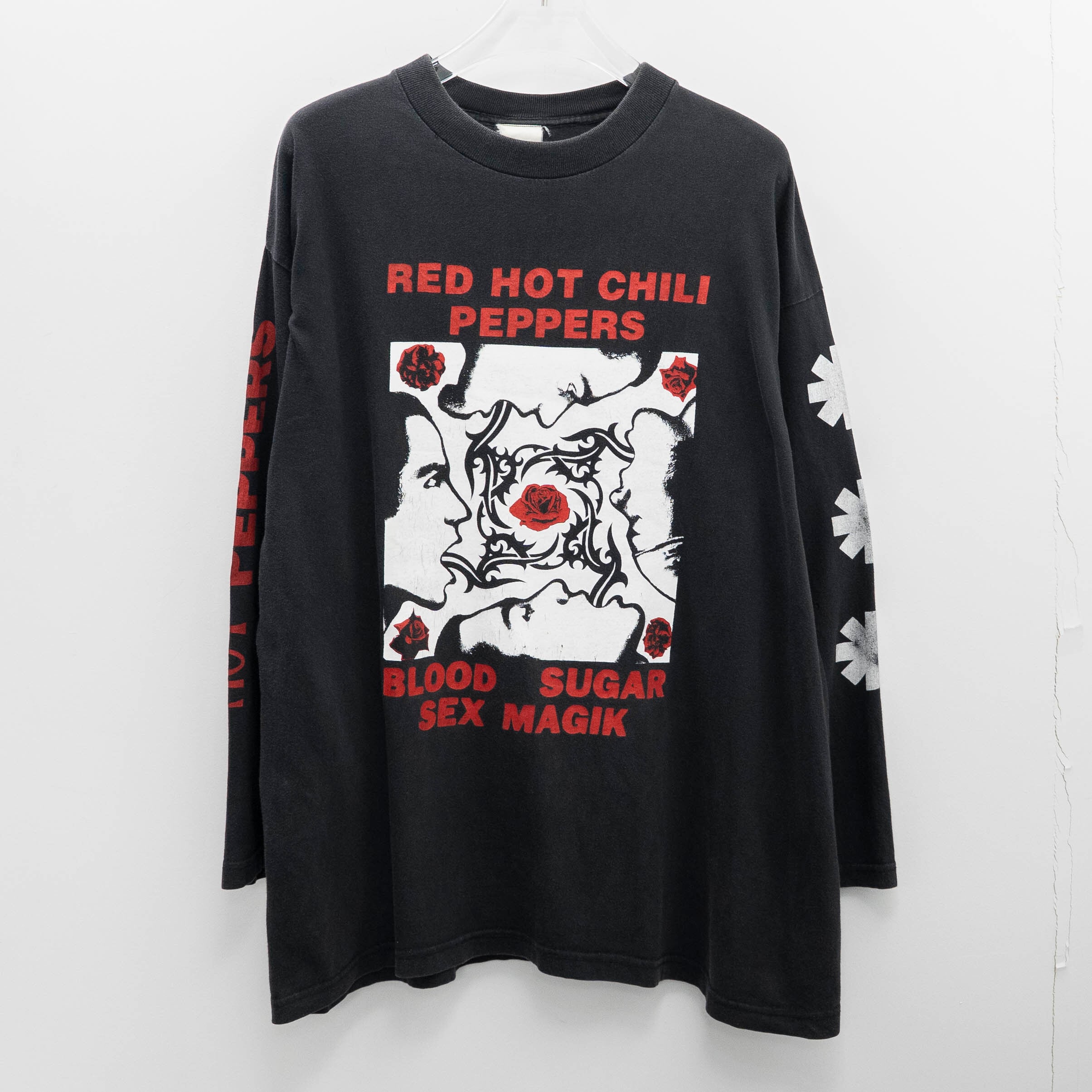 Red Hot Chili Peppers " Blood Sugar Sex Magik Boot L/S " Fade Tag Fits XL 【E4-75】