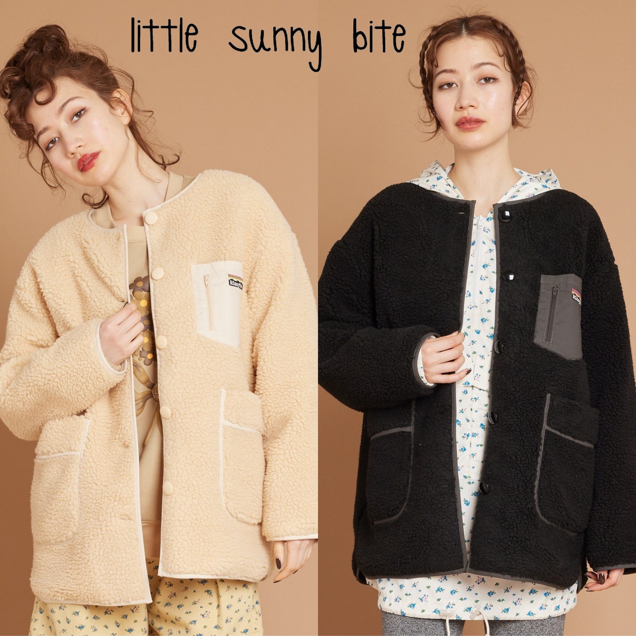 【Little sunny bite】Boa jacket