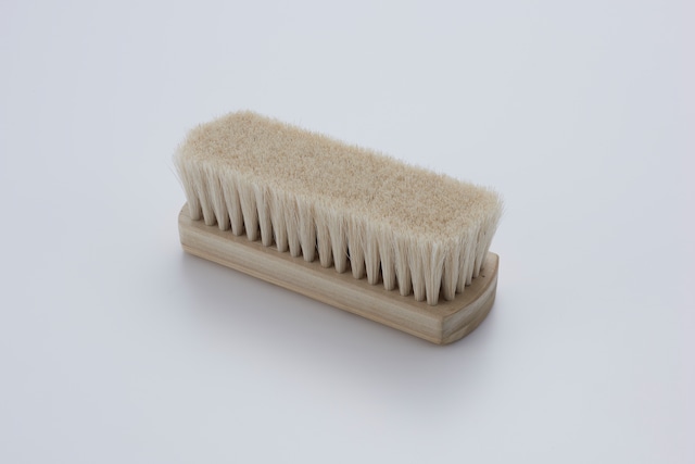 靴ブラシ　磨き用　馬毛　／　　Shoe Brush　for Polishing　 horse hair