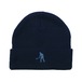 PASS PORT / SOLID COTTON BEANIE NAVY