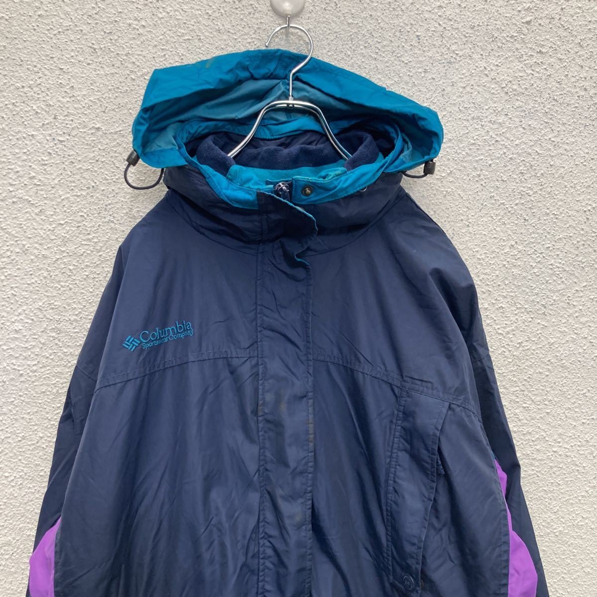Columbia ネイビー マウンテンパーカー M Columbia(コロンビア