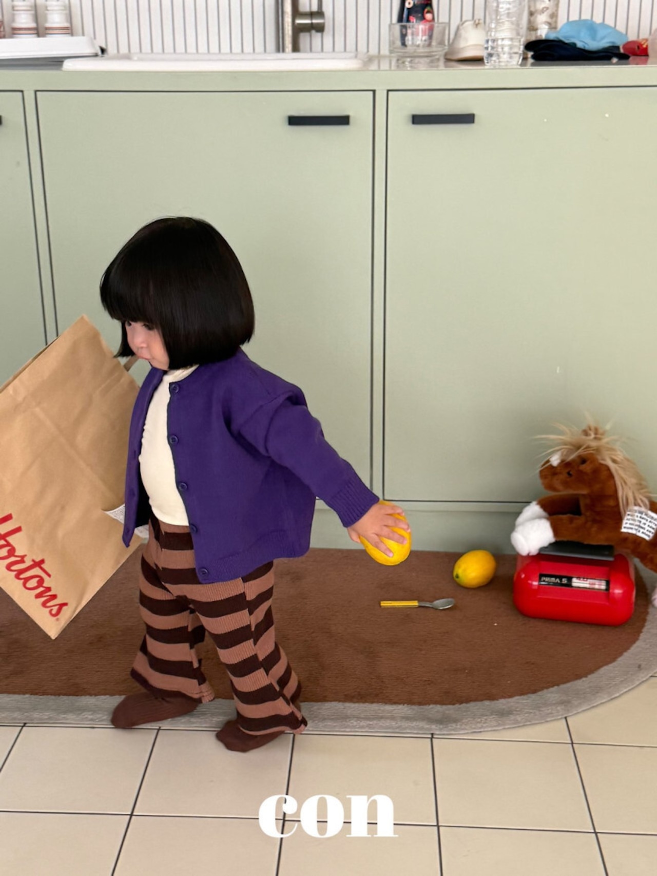 韓国子供服 / 26Autumn / CON / チョコナパンツ / キッズ / 秋服 *1~4*