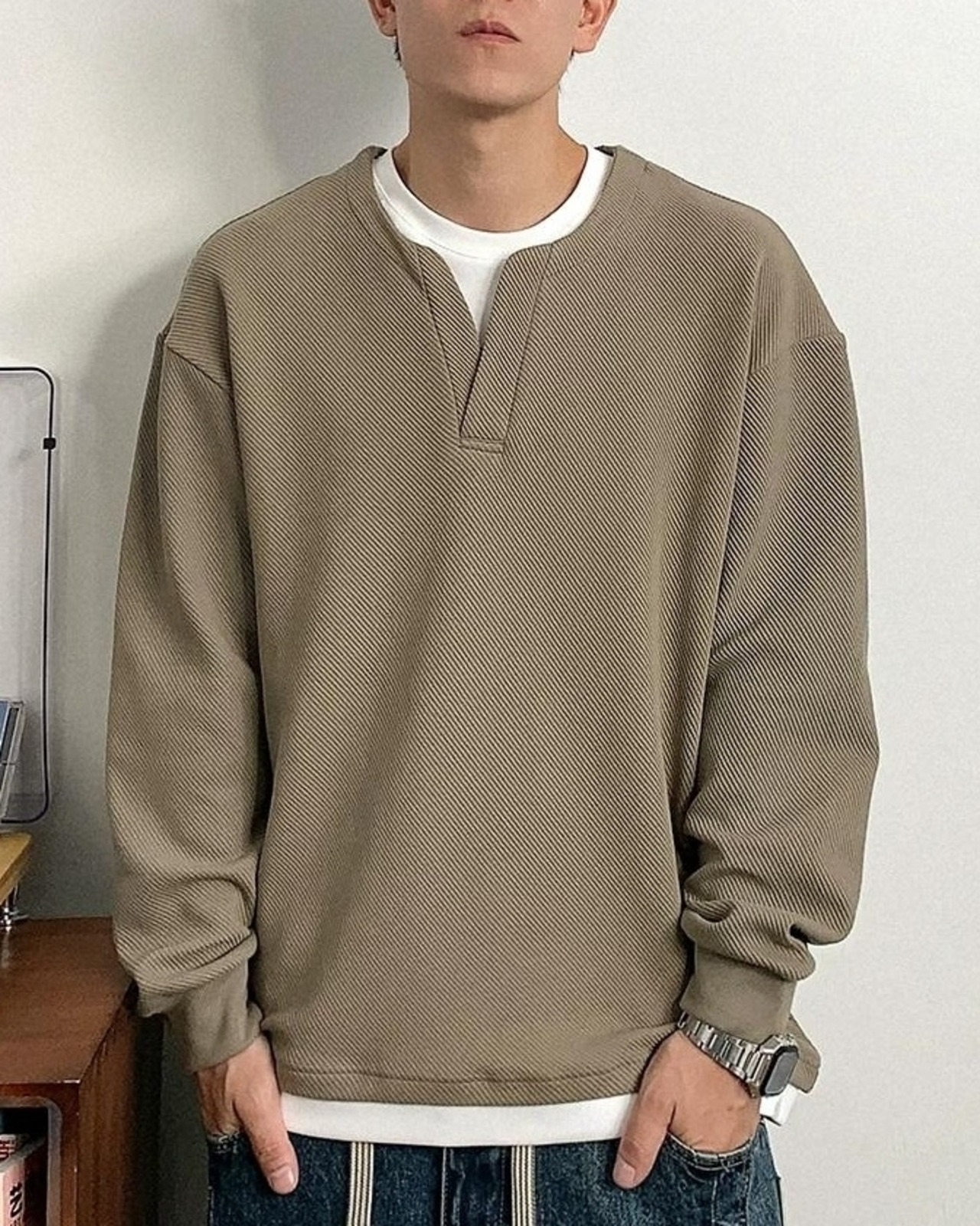 Casual Loose Fit Sweater  K0318