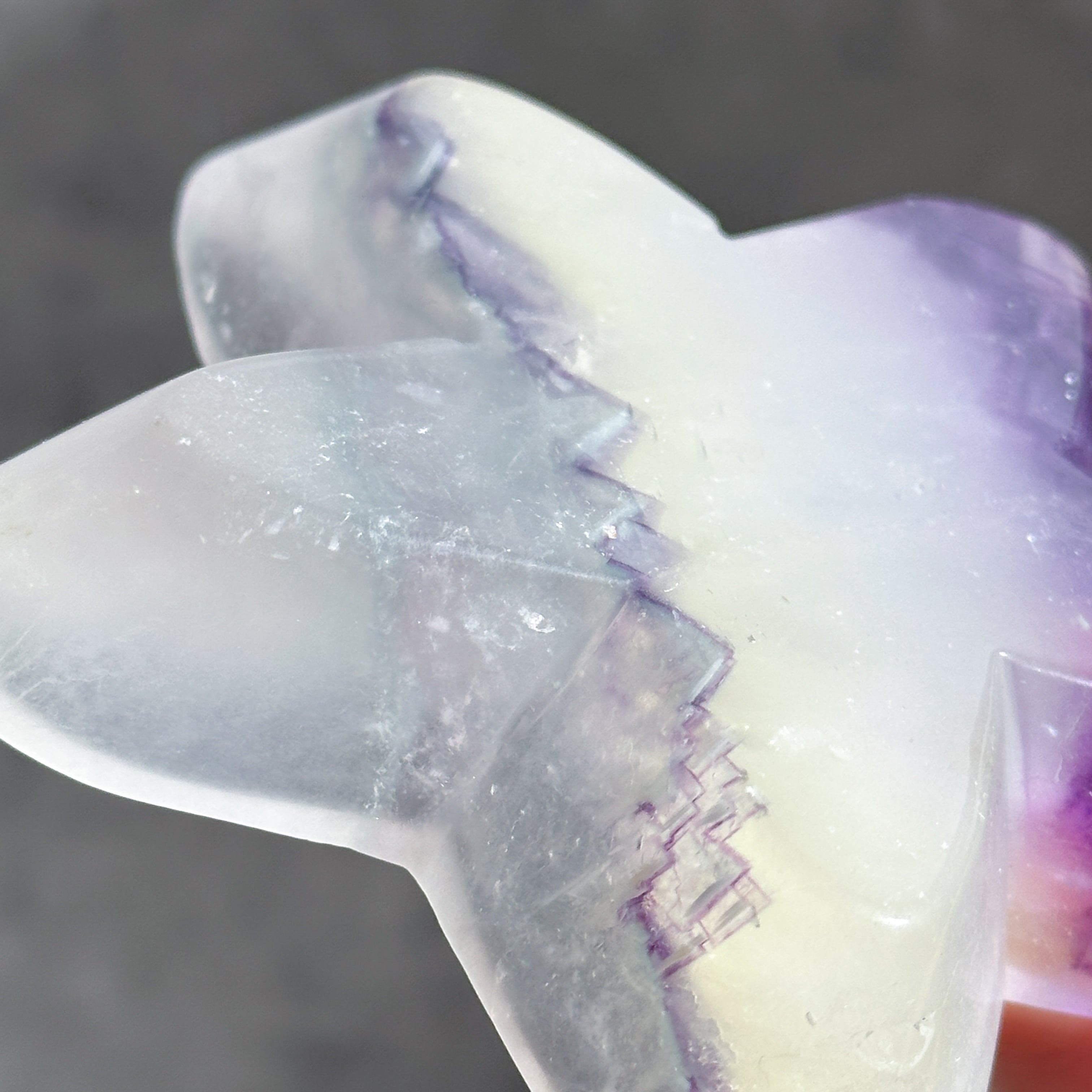 レインボーフローライト星型のうつわ01◇ RainbowFluorite ◇天然石