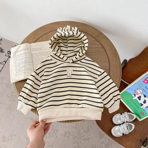 ワンちゃんボーダーパーカー