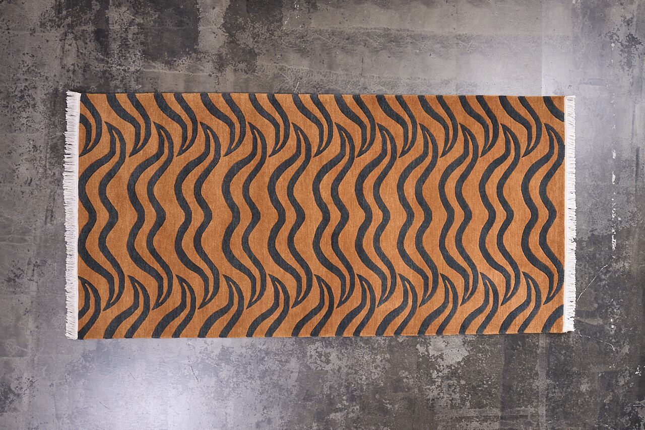 Tibetan Tiger Rug 《Lサイズ•アンティークテクスチャ•チベットウール
