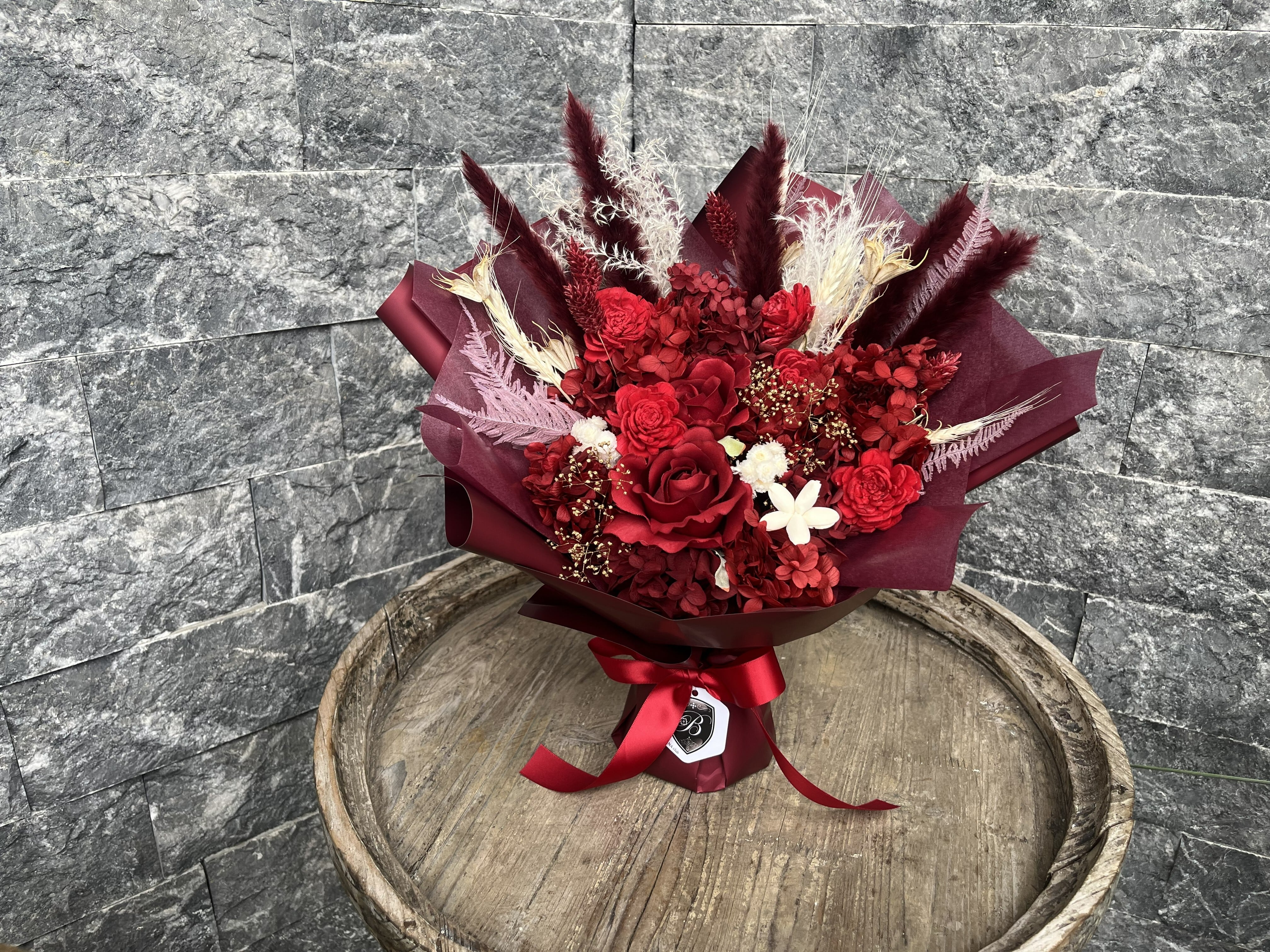 プリザーブドフラワー花束 プリザーブドフラワー 花束 ギフト｜スタンディングブーケ（自立型