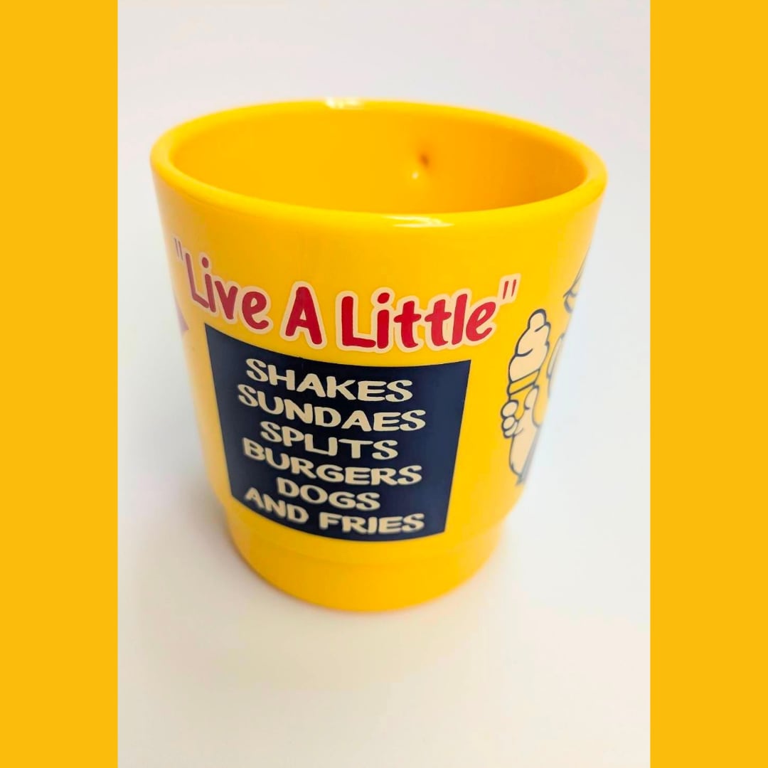 【 STACKING MUG / スタッキングマグ   積み重ねられるマグ  Dairy Queen・DQ（デイリークイーン） 】〚アメリカン雑貨 アメトイ〛