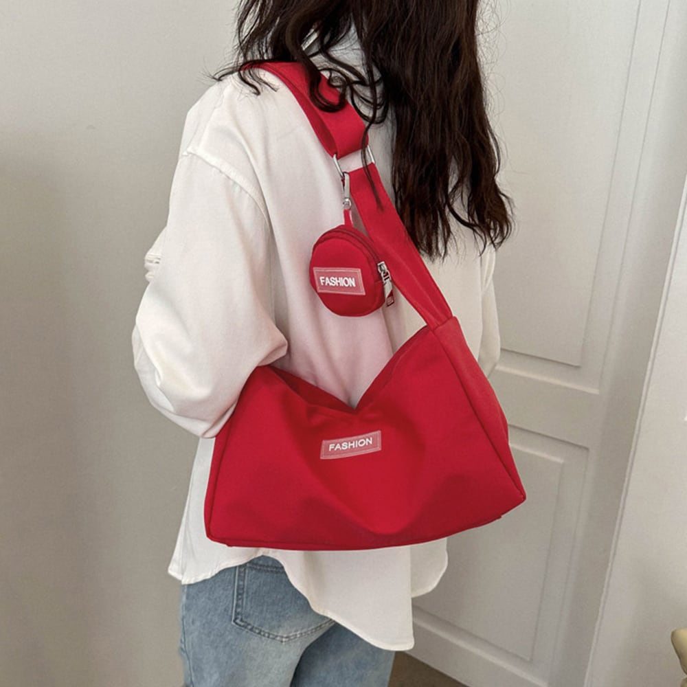 小銭入れ付き ショルダー バッグ レディース 通勤 通学 韓国 軽量 おしゃれ 大人 かわいい カジュアル ナイロン ワンショルダー 大人可愛い 大人女子