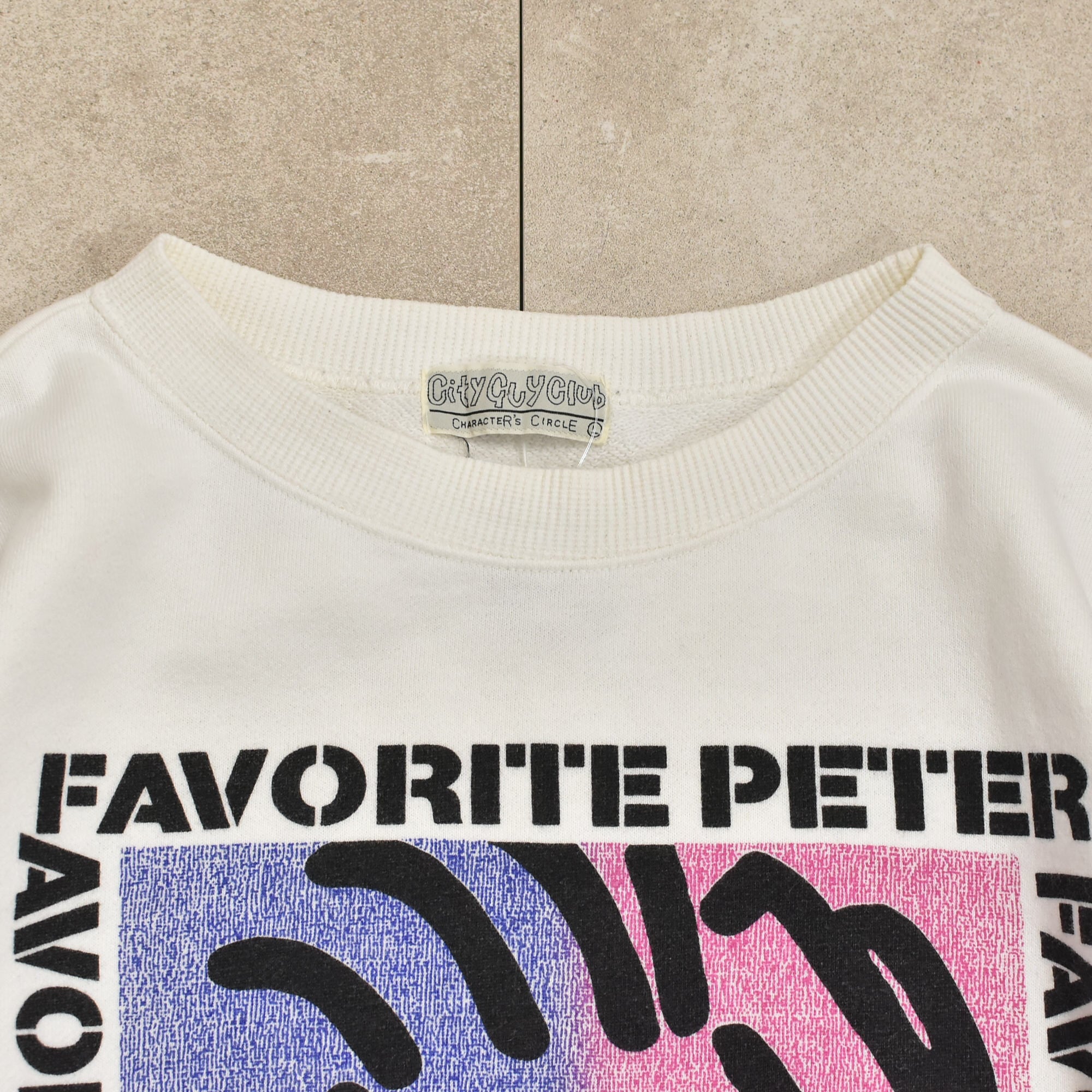 80～90s FAVORITE PETER sweatshirt | 古着屋 grin days memory 【公式 ...