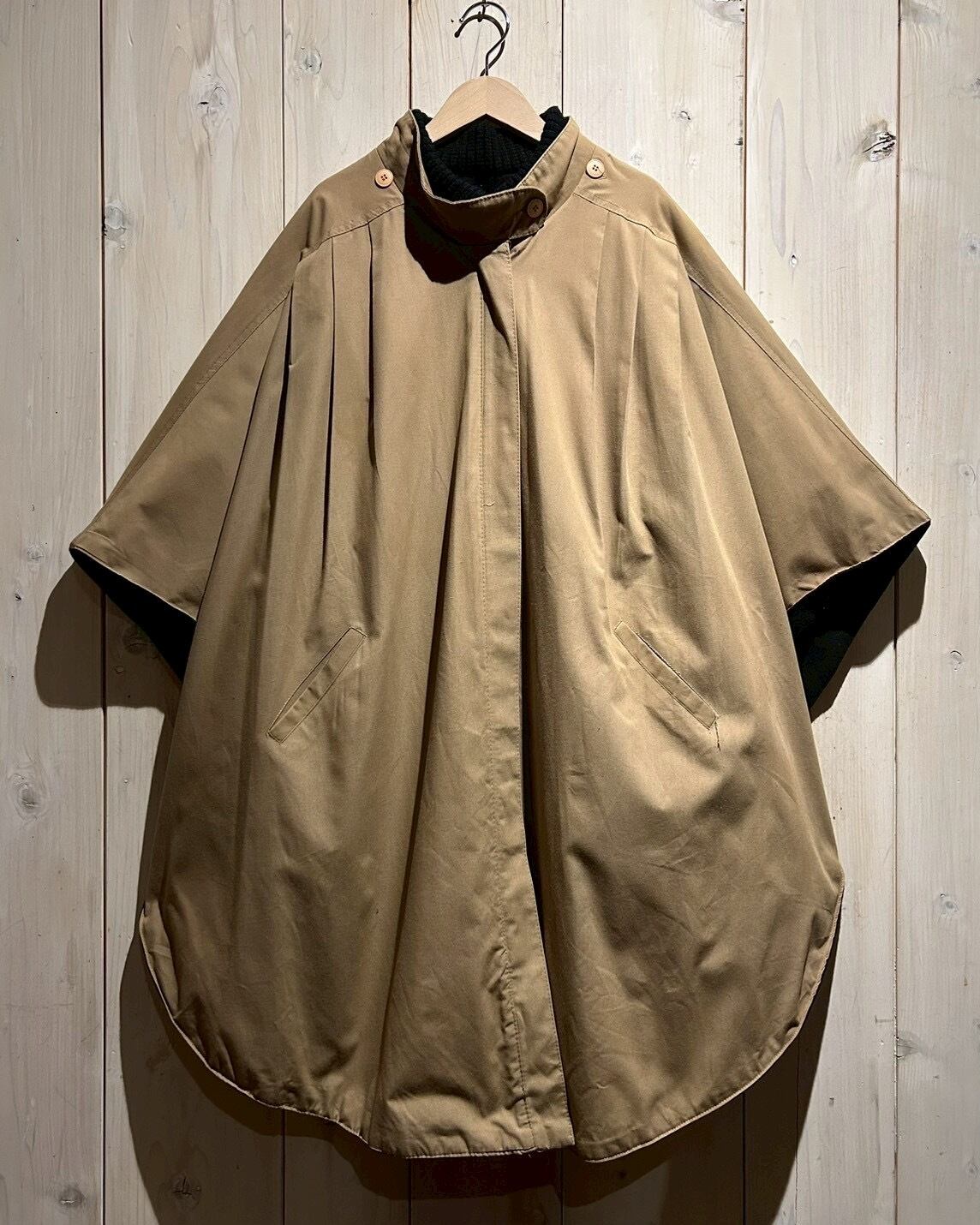 cacachachaさん専用 a.k.a.C.a.k.a vintage】“Reversible” Vintage Loose Zip Up Poncho