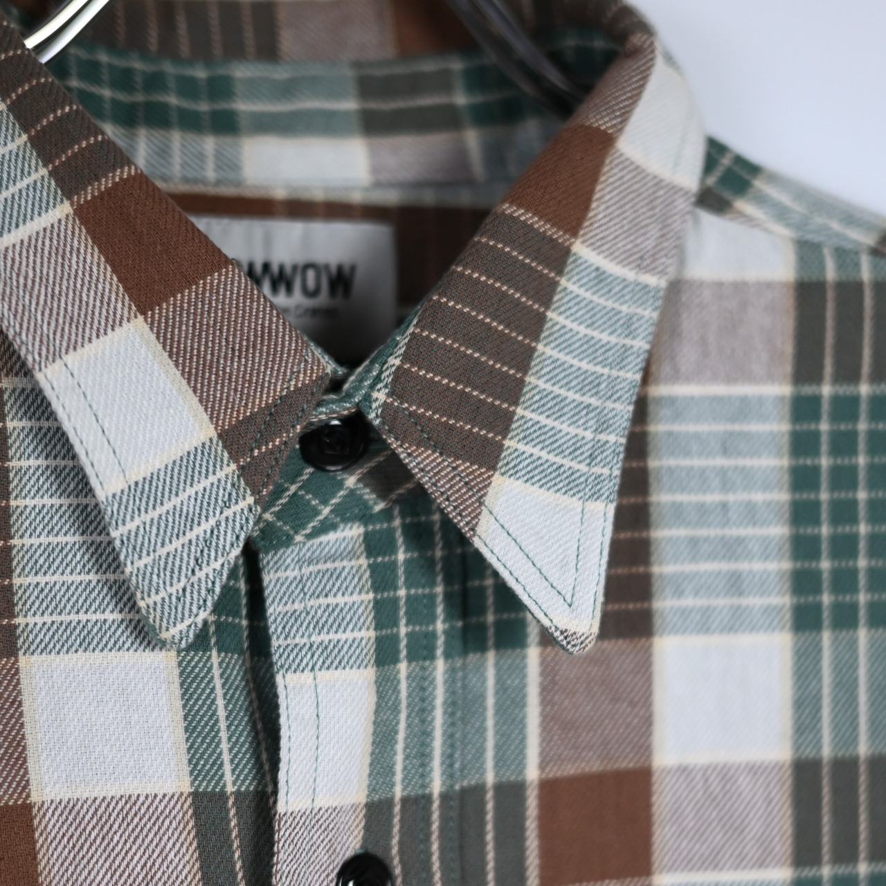 BOWWOW / MOUNTAIN POCKET FLANNEL SHIRT