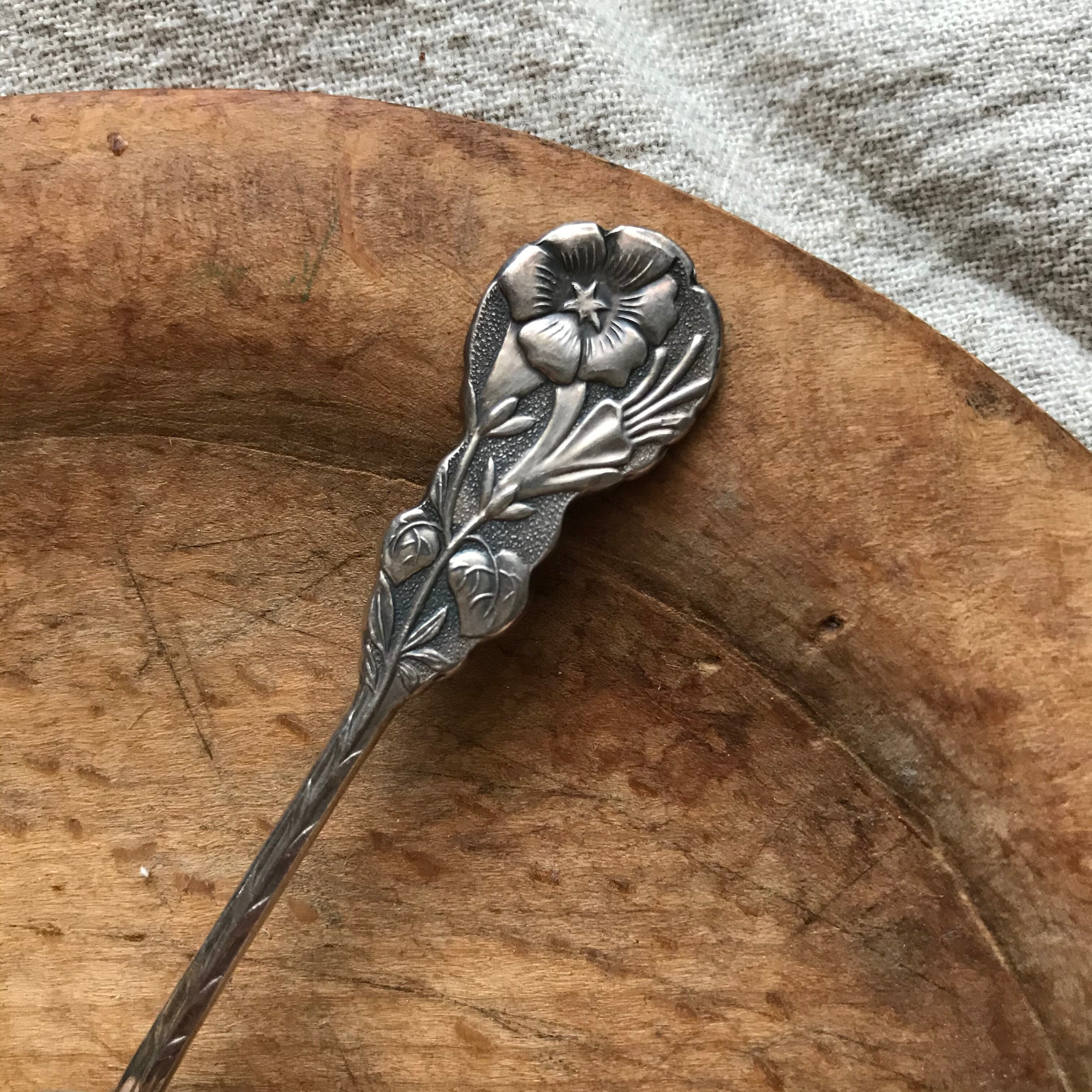 朝顔のティースプーン