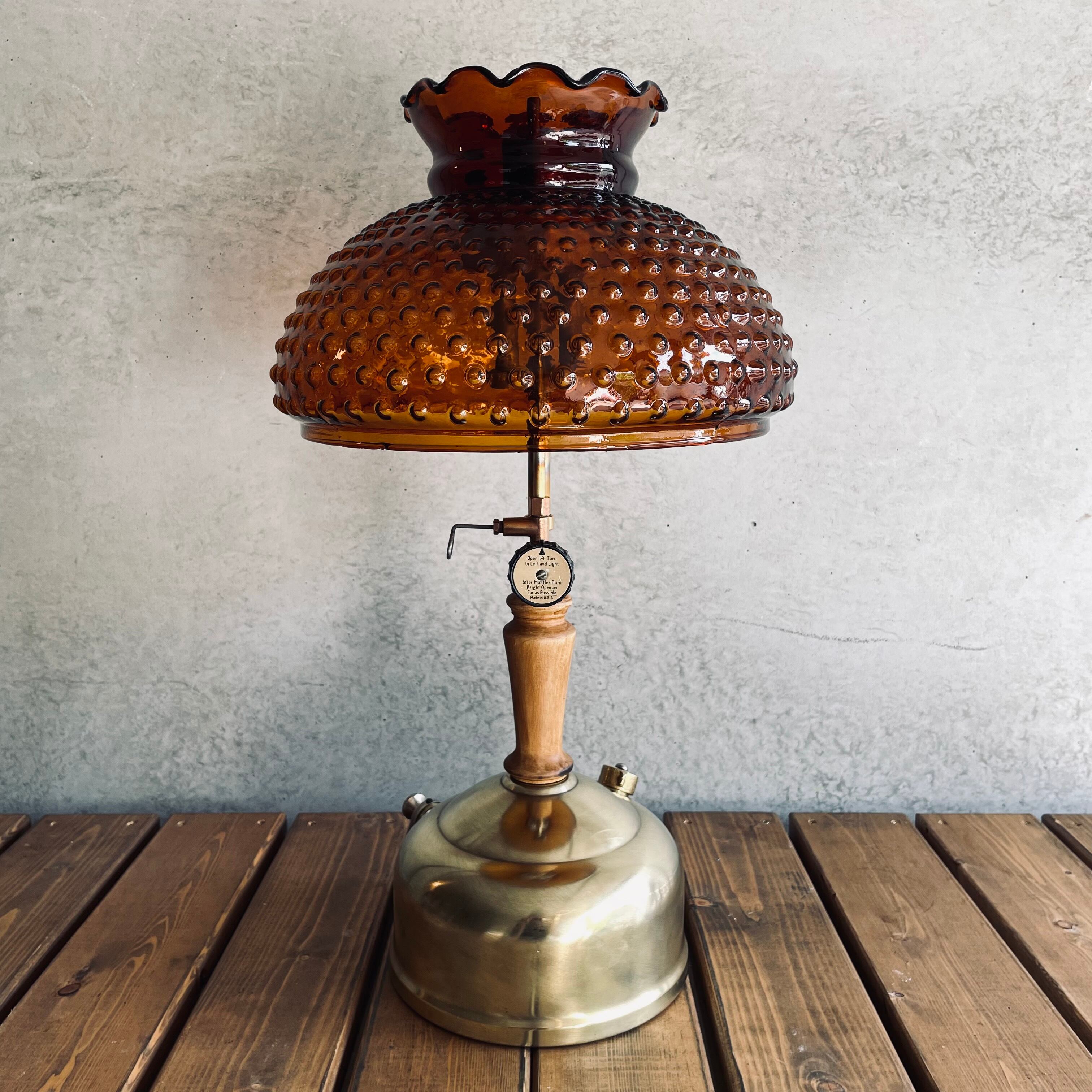 アンバーシェード！】Coleman コールマン ランプ 152 1947年 1月