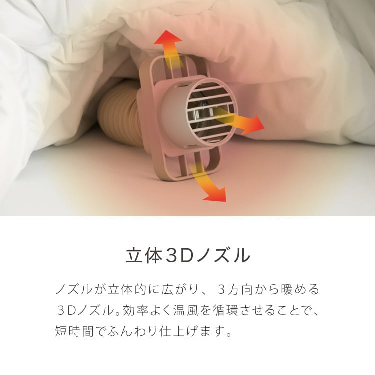 simplus 布団乾燥機 ツインノズル シューズドライヤー ダニ退治