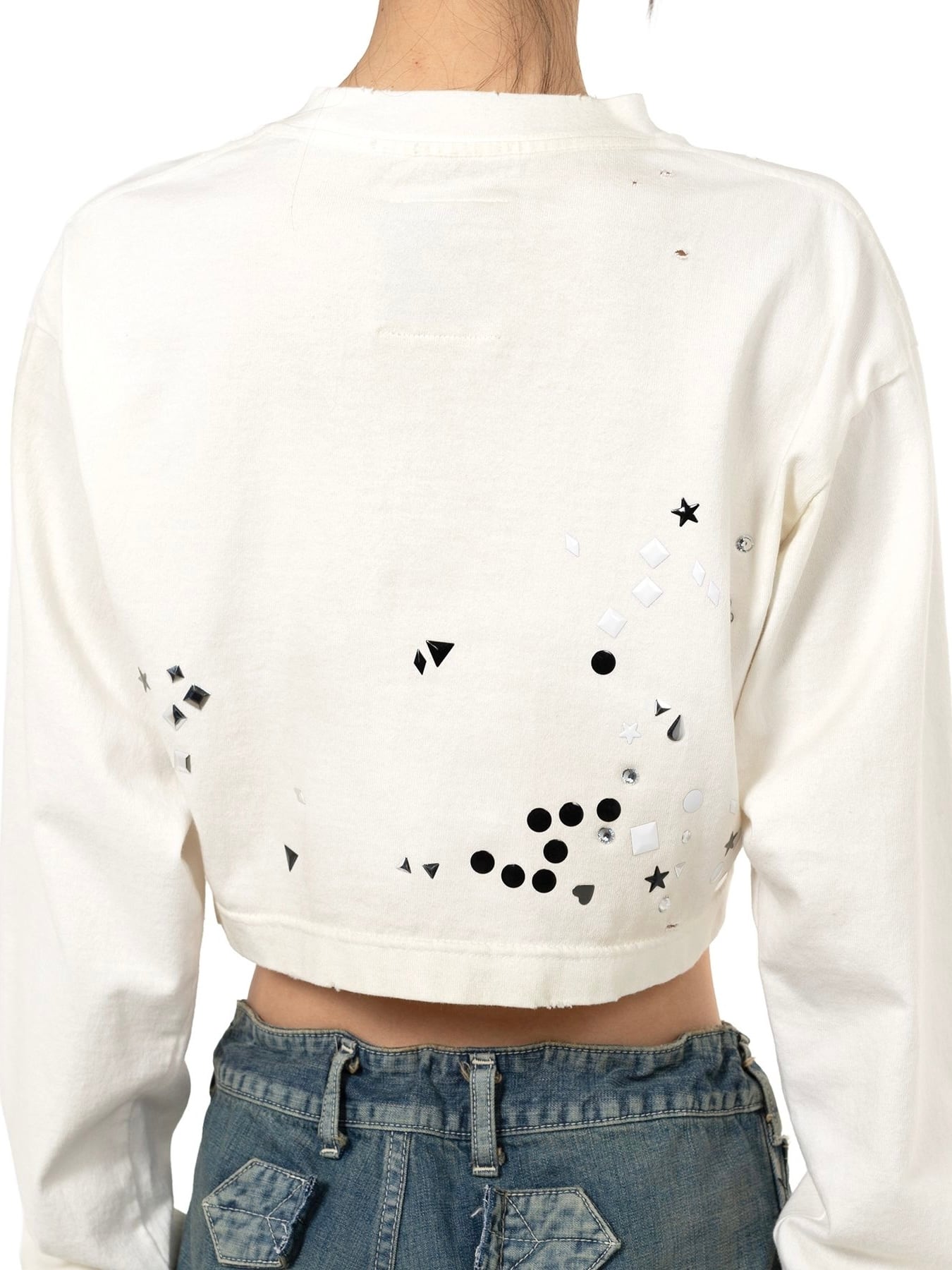 25AW】Maison MIHARA YASUHIRO ミハラヤスヒロ / FEmbellished Cropped