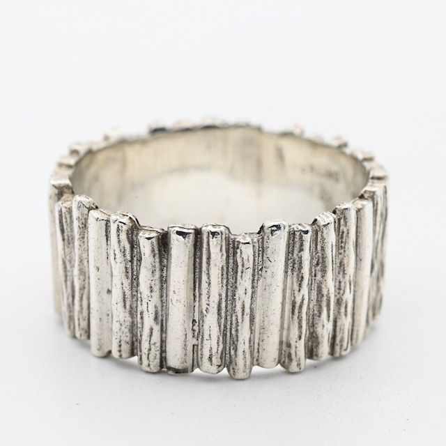 Jagged Stripe Design Band Ring  #26.0 / Denmark