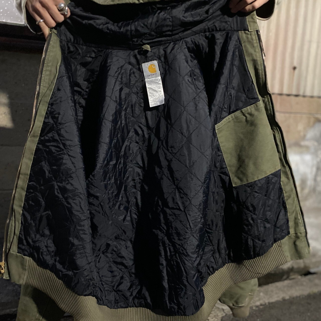 Carhartt カーハート アクティブジャケット メンズL 古着 ダック地 