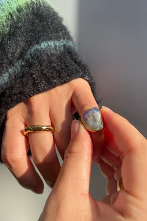 【  bubble 】nail jewelry - A  silver925　k18 coating