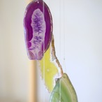 Rainbow Drops 14 - アゲートヒーリングチャイム / Agate Sun Catcher Wind Chime 594