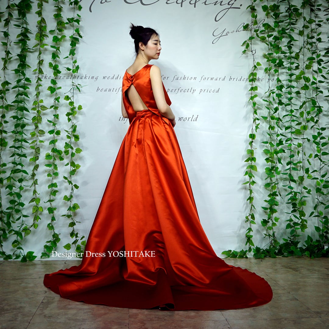 オーダー制作】ウエディングドレス(無料パニエ) ウエディングドレス