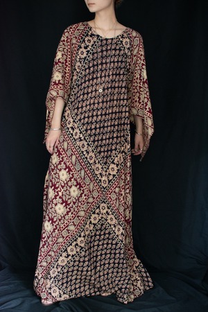 1960-70s Caftan long dress