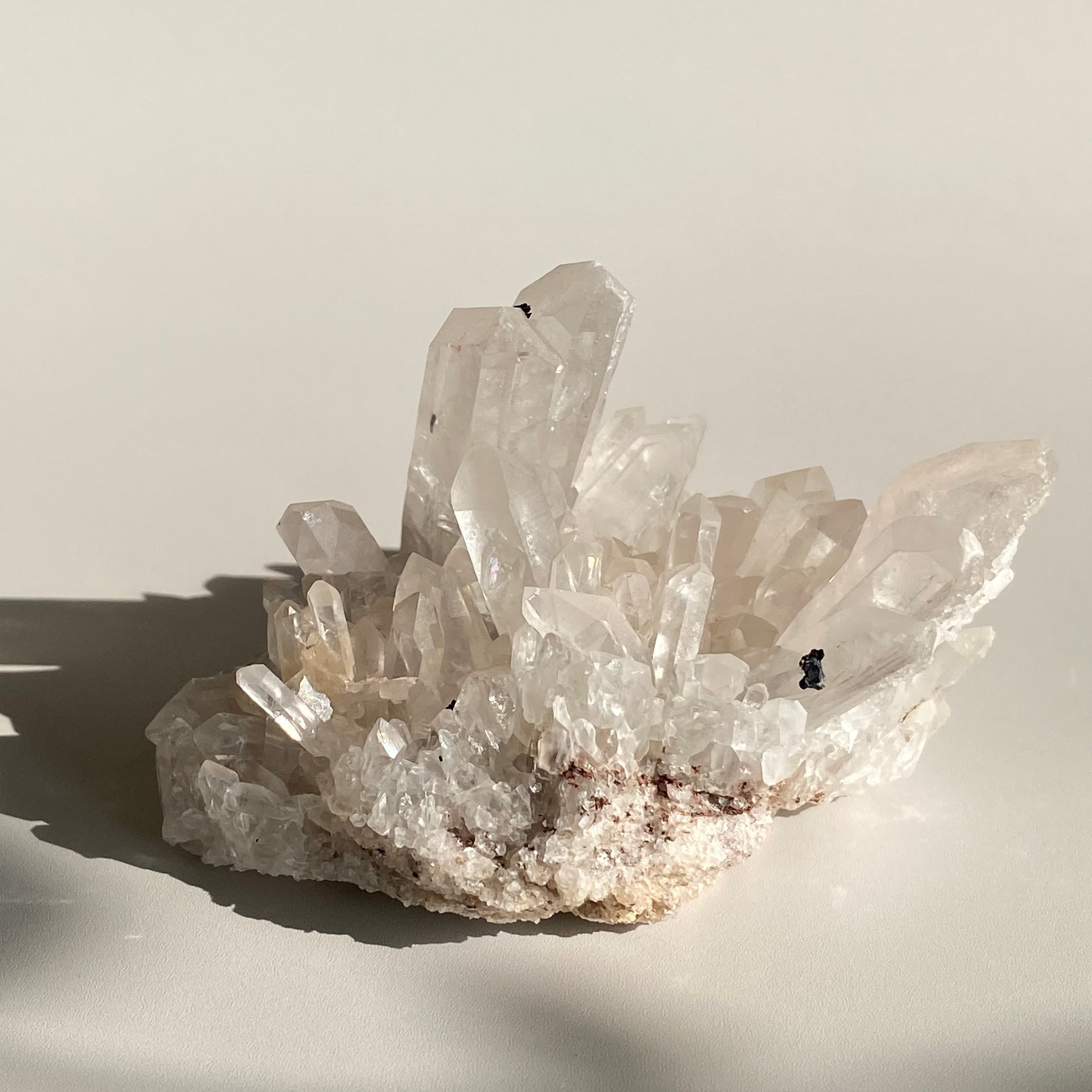 ブラジル産♦︎水晶クラスター clear quartz|天然石 パワーストーン