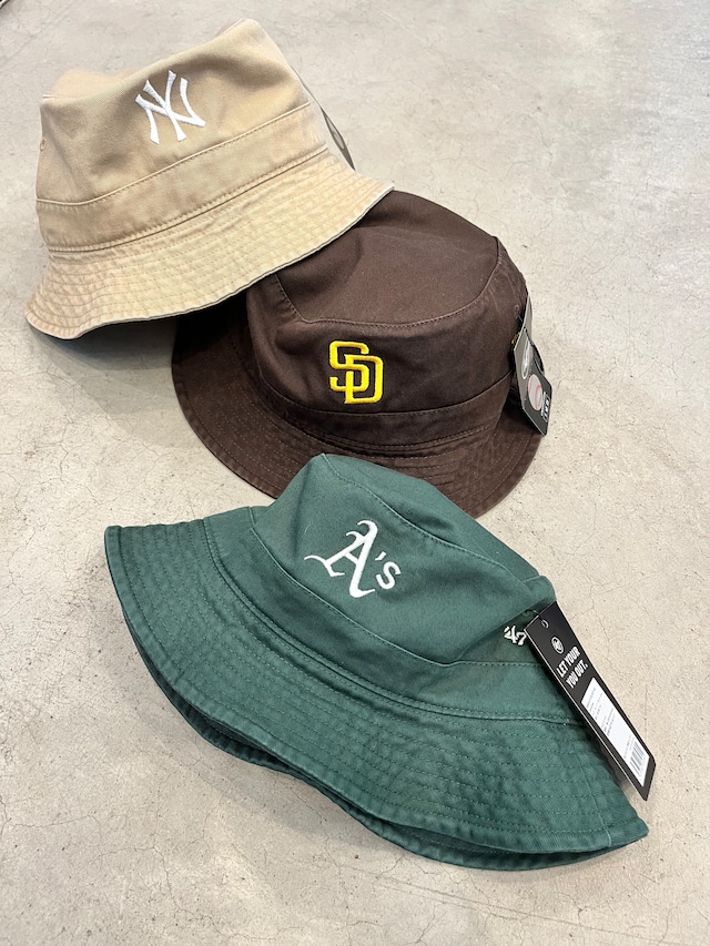 MLB公式ブランドフォーティセブンバケットハット¥4500+tax(¥4950)