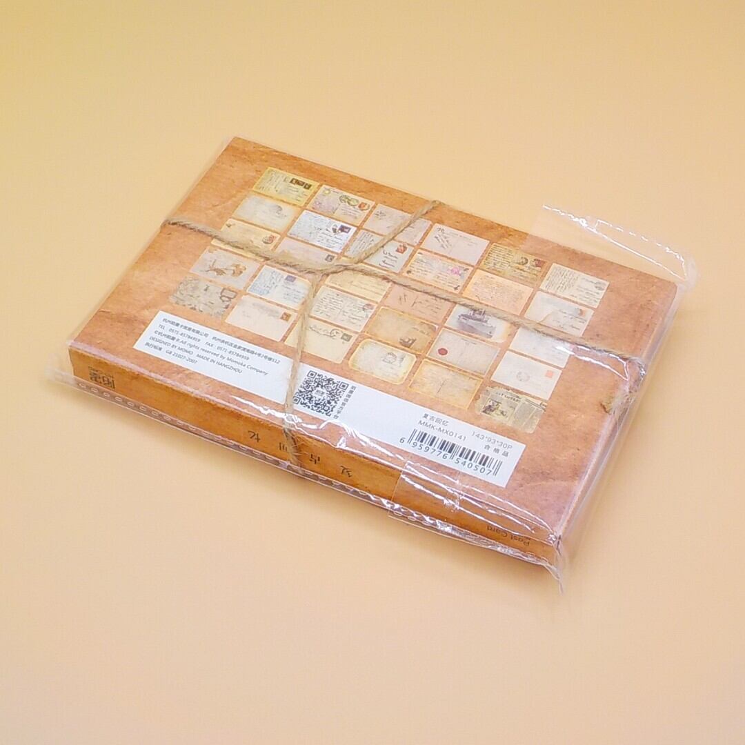 ビンテージ系ポストカード 英文で書かれた古いはがきをそのまま