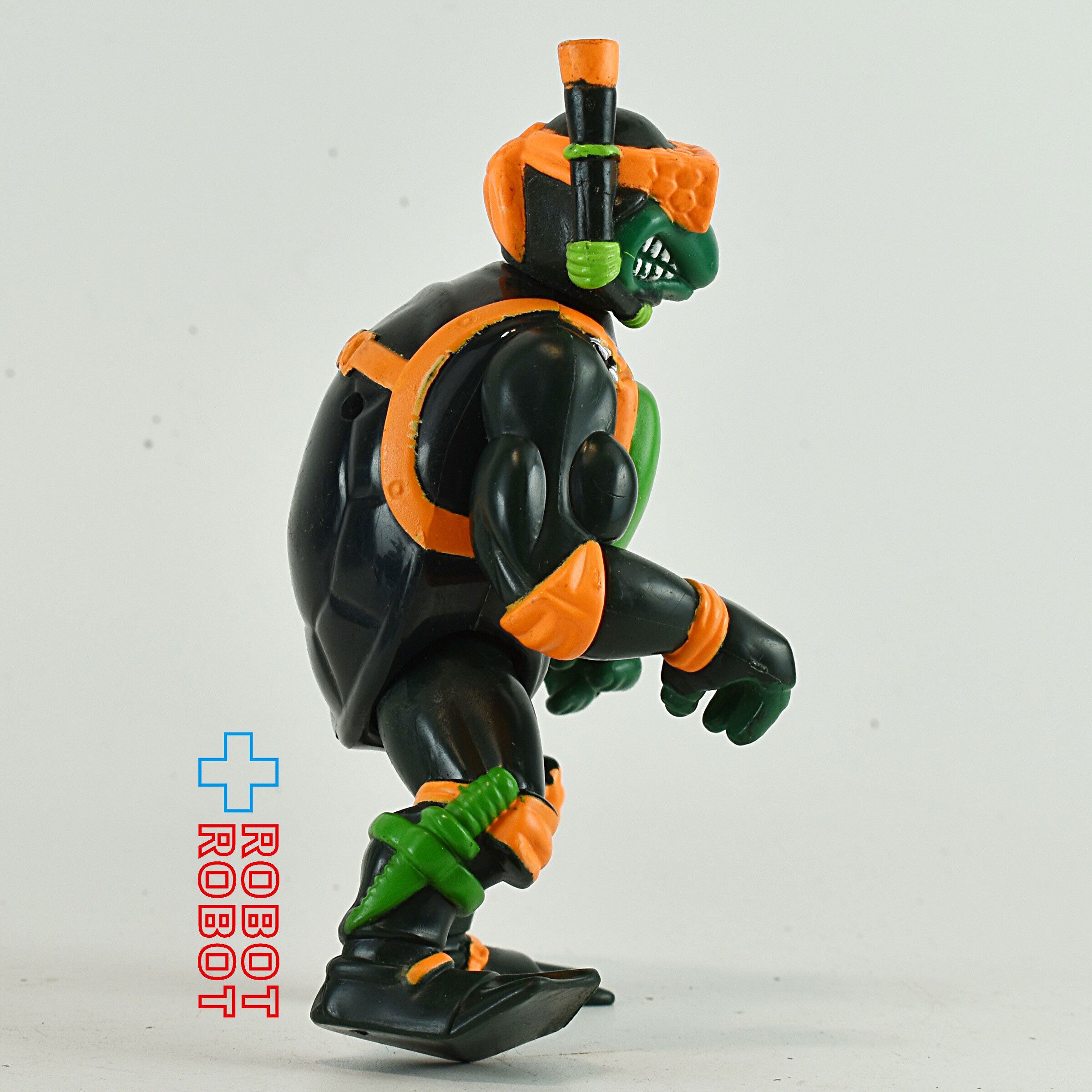 TMNTタートルズ フィギュア プレイメイツ フランケン マイク プレイメイツ TMNT タートルズ ネイビーシール・マイク 1992